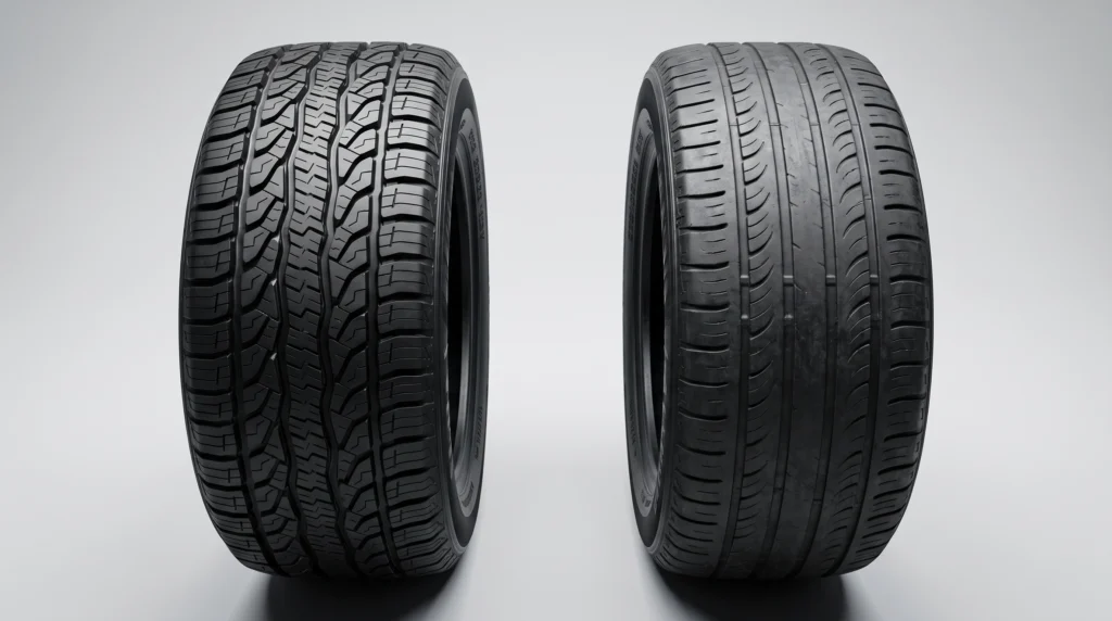 Comparativo de desgaste de pneus premium para SUV Volvo uso urbano e rodoviário
